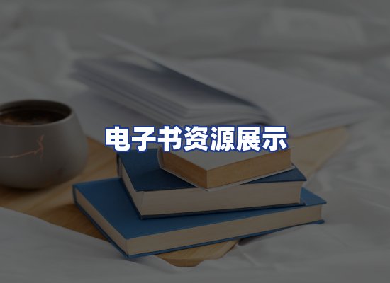 电子书资源展示